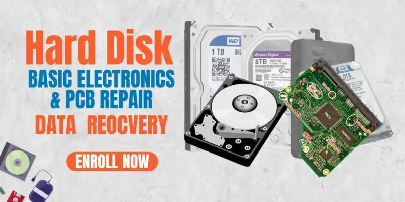 Electronics & Hard Disk PCB Repair Training (Online)